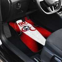 Personalized Turkey Football Grey Wolf Car Mats Turkish Mascot Soccer Ball Burst