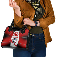 Personalized Turkey Football Grey Wolf Shoulder Handbag Turkish Mascot Soccer Ball Burst