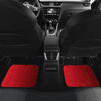 Personalized Turkey Football Car Mats Turkish Flag Grey Wolf Skyline