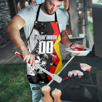 Personalized Germany Football 2026 Eagle Mascot Apron German Flag Heritage - Soccer Ball Burst