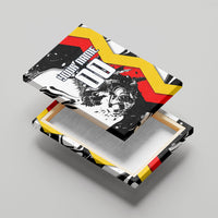 Personalized Germany Football 2026 Eagle Mascot Canvas Wall Art German Flag Heritage - Soccer Ball Burst