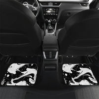 Personalized Germany Football 2026 Eagle Mascot Car Mats German Flag Heritage - Soccer Ball Burst