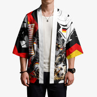 Personalized Germany Football 2026 Eagle Mascot Kimono German Flag Heritage - Soccer Ball Burst
