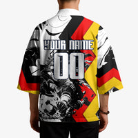 Personalized Germany Football 2026 Eagle Mascot Kimono German Flag Heritage - Soccer Ball Burst