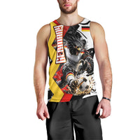 Personalized Germany Football 2026 Eagle Mascot Men Tank Top German Flag Heritage - Soccer Ball Burst