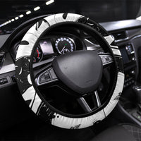 Germany Football 2026 Eagle Mascot Steering Wheel Cover German Flag Heritage - Soccer Ball Burst