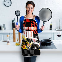 Personalized Germany Football Apron Deutschland Power Eagle Mascot - Championship Spirit