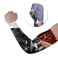 Personalized Germany Football Arm Sleeves Deutschland Power Eagle Mascot - Championship Spirit