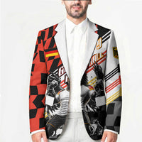 Personalized Germany Football Blazer Deutschland Power Eagle Mascot - Championship Spirit