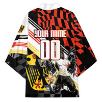 Personalized Germany Football Kimono Deutschland Power Eagle Mascot - Championship Spirit