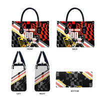Personalized Germany Football Leather Bag Deutschland Power Eagle Mascot - Championship Spirit