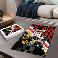 Personalized Germany Football Puzzle Deutschland Power Eagle Mascot - Championship Spirit