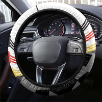 Germany Football Steering Wheel Cover Deutschland Power Eagle Mascot - Championship Spirit