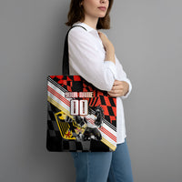 Personalized Germany Football Tote Bag Deutschland Power Eagle Mascot - Championship Spirit