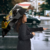 Personalized Germany Football Umbrella Deutschland Power Eagle Mascot - Championship Spirit