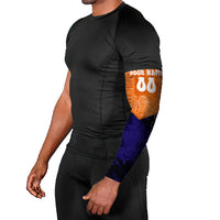 Personalized Netherlands Football Lion Arm Sleeves Oranje Pride Holland National Flag Graffiti Art