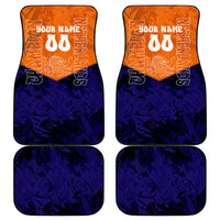 Personalized Netherlands Football Lion Car Mats Oranje Pride Holland National Flag Graffiti Art