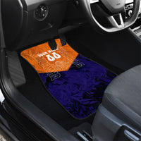 Personalized Netherlands Football Lion Car Mats Oranje Pride Holland National Flag Graffiti Art