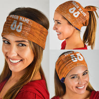 Personalized Netherlands Football Lion Neck Gaiter Oranje Pride Holland National Flag Graffiti Art