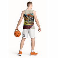 Skateboarding Raccoon Eating Pizza Basketball Jersey Retro Cartoon Skating Claw Rip Grunge Aesthetic