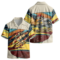 Skateboarding Raccoon Eating Pizza Kid Hawaiian Shirt Retro Cartoon Skating Claw Rip Grunge Aesthetic