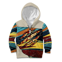 Skateboarding Raccoon Eating Pizza Kid Hoodie Retro Cartoon Skating Claw Rip Grunge Aesthetic