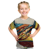 Skateboarding Raccoon Eating Pizza Kid T Shirt Retro Cartoon Skating Claw Rip Grunge Aesthetic