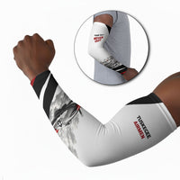 Personalized Tuskegee Airmen Arm Sleeves Red Tails P-51 Mustang WWII Aviation Never Quit