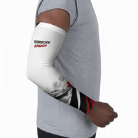 Personalized Tuskegee Airmen Arm Sleeves Red Tails P-51 Mustang WWII Aviation Never Quit