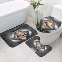 Personalized Tuskegee Airmen Bathroom Set Vintage WWII Aviation History Graphic Art