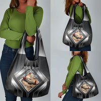 Personalized Tuskegee Airmen Grocery Bag Vintage WWII Aviation History Graphic Art