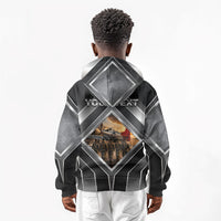 Personalized Tuskegee Airmen Kid Hoodie Vintage WWII Aviation History Graphic Art