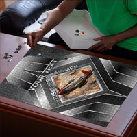 Personalized Tuskegee Airmen Puzzle Vintage WWII Aviation History Graphic Art