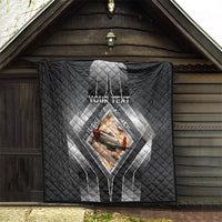 Personalized Tuskegee Airmen Quilt Vintage WWII Aviation History Graphic Art