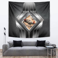 Personalized Tuskegee Airmen Tapestry Vintage WWII Aviation History Graphic Art
