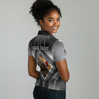 Personalized Tuskegee Airmen Women Polo Shirt Vintage WWII Aviation History Graphic Art