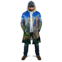 Edelweiss Flower Switzerland Mountain Cloak - Wonder Print Shop