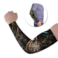 Personalized Skull and Darts Graphic Arm Sleeves with Neon Design - Wonder Print Shop