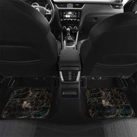 Personalized Skull and Darts Graphic Car Mats with Neon Design - Wonder Print Shop