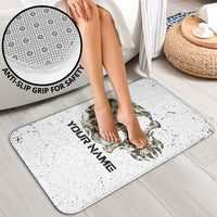 Personalized Camouflage Skull and American Flag Darts Bathroom Set - Wonder Print Shop