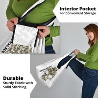 Personalized Camouflage Skull and American Flag Darts Grocery Bag - Wonder Print Shop