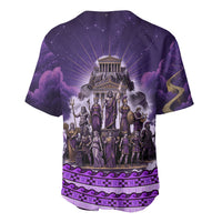 Twelve Olympians Baseball Jersey Gods Of Mount Olympus Greek Mythology