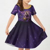 Twelve Olympians Kid Short Sleeve Dress Gods Of Mount Olympus Greek Mythology