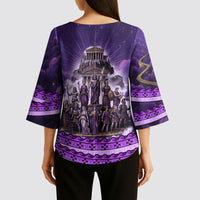 Twelve Olympians Kimono Sleeve Blouse Gods Of Mount Olympus Greek Mythology