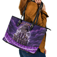 Twelve Olympians Leather Tote Bag Gods Of Mount Olympus Greek Mythology