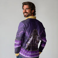 Twelve Olympians Long Sleeve Polo Shirt Gods Of Mount Olympus Greek Mythology