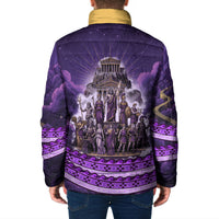 Twelve Olympians Padded Jacket Gods Of Mount Olympus Greek Mythology