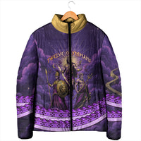 Twelve Olympians Padded Jacket Gods Of Mount Olympus Greek Mythology