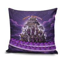 Twelve Olympians Pillow Cover Gods Of Mount Olympus Greek Mythology