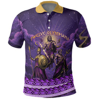 Twelve Olympians Polo Shirt Gods Of Mount Olympus Greek Mythology